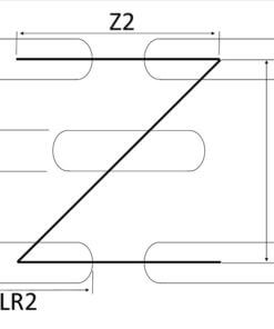 Geperforeerde plaat sleufperforatie - Sleufperforatie LRZ